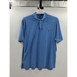 Polo Ralph Lauren Mens XXL  Blue Polo Shirt